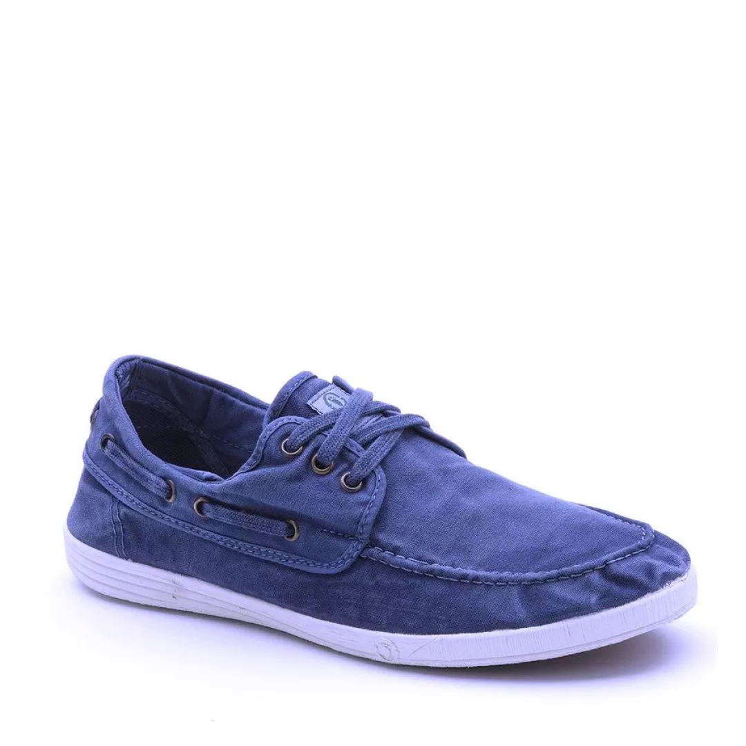 Natural World Sneaker 303E Blu Clearance