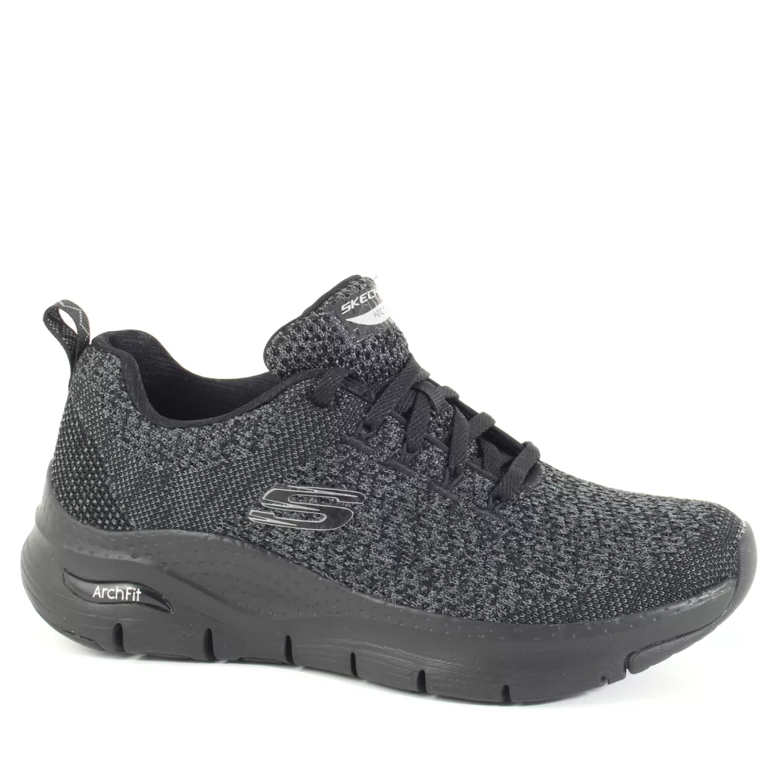 Skechers Sneaker Arch Fit 149058 Nero Fashion