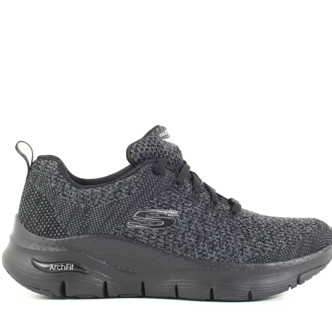 Skechers Sneaker Arch Fit 149058 Nero Fashion