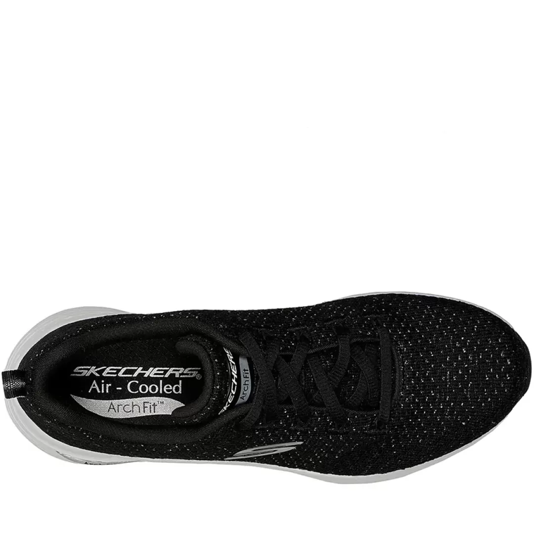 Skechers Sneaker Arch Fit 149713 Nero Discount