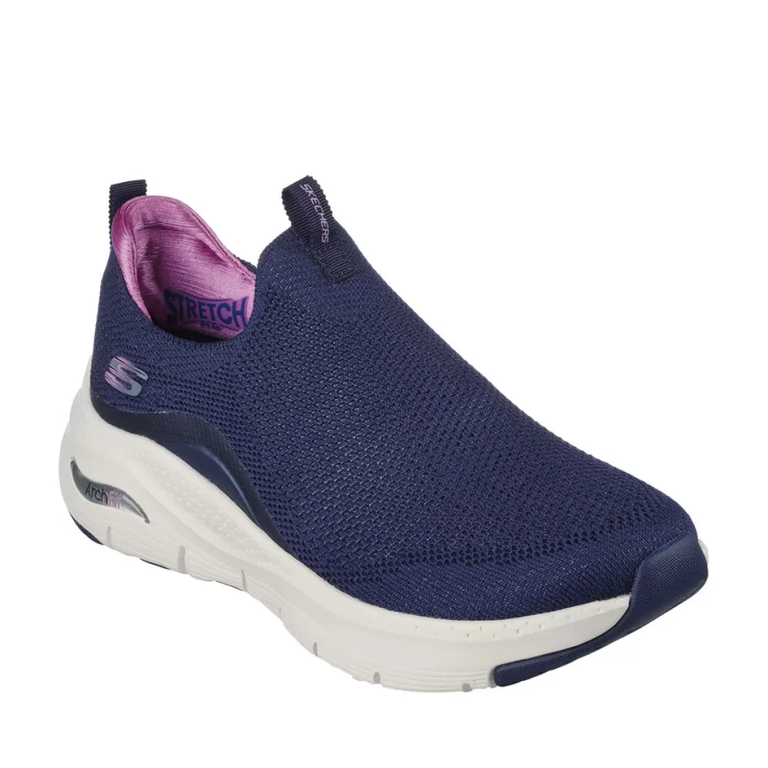 Skechers Sneaker Arch Fit 149776 Blu New