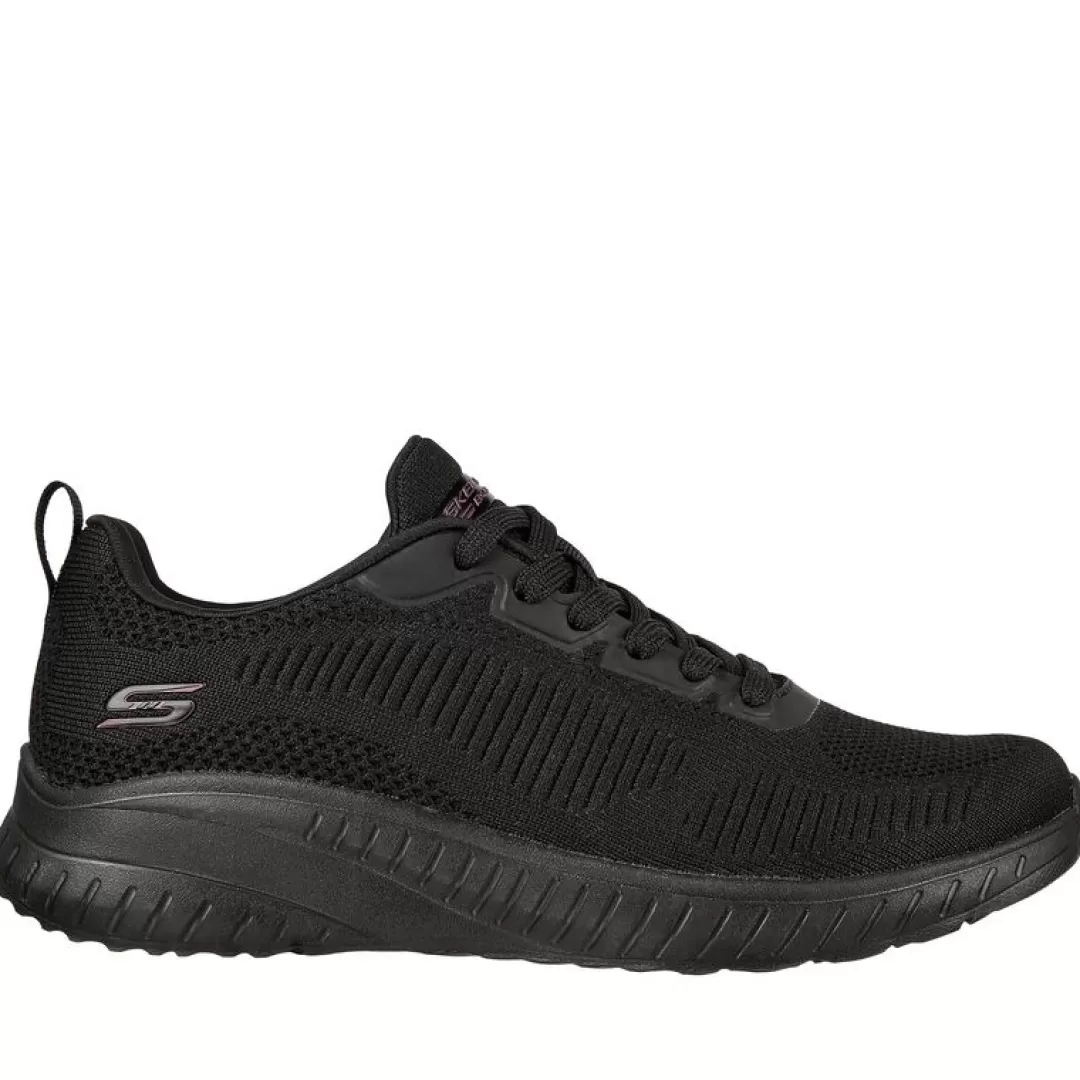 Skechers Sneaker Bobs Squad 117209 Nero New