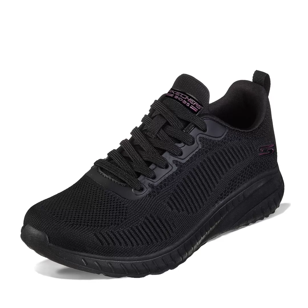 Skechers Sneaker Bobs Squad 117209 Nero New