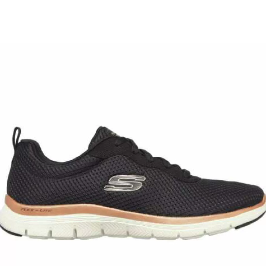 Skechers Sneaker Flex Appeal 149303 Nero Flash Sale