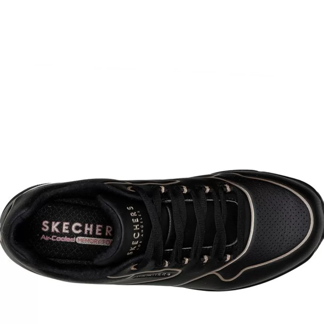 Skechers Sneaker Uno Gold 155637 Nero, Oro Best Sale