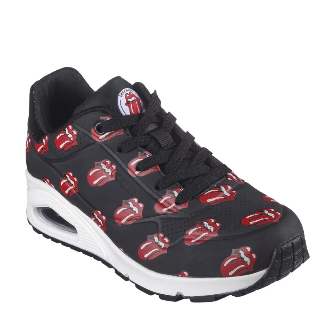 Skechers Sneaker Uno Rolling Stones 177964 Nero Clearance