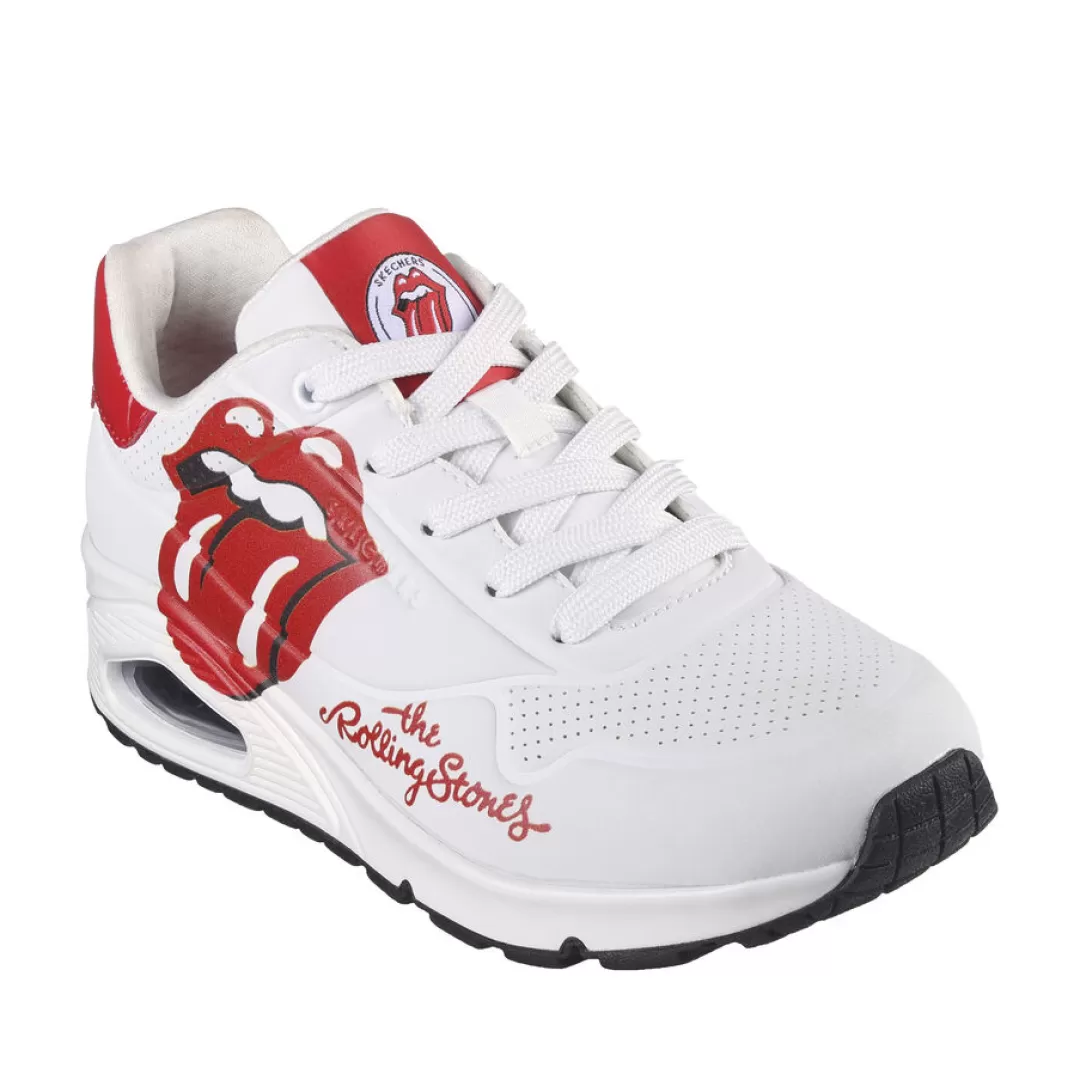 Skechers Sneaker Uno Rolling Stones 177965 Bianco Best Sale