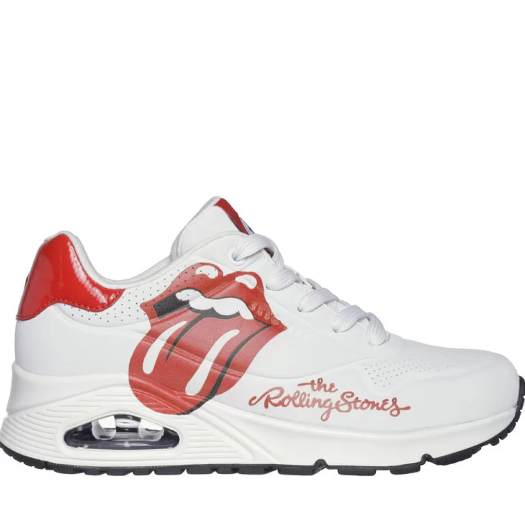 Skechers Sneaker Uno Rolling Stones 177965 Bianco Best Sale