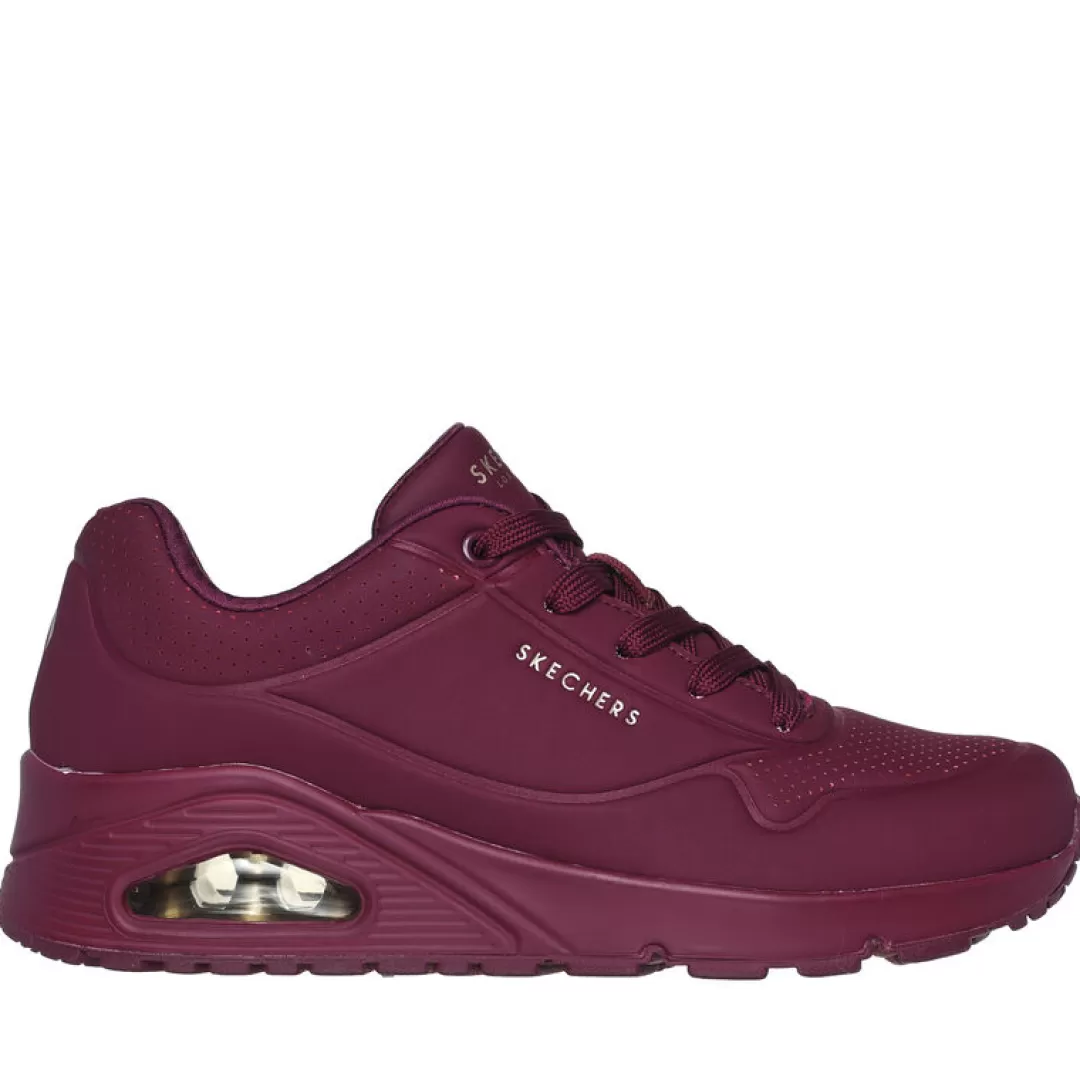 Skechers Sneaker Uno Stand 73690 Bordeaux, Viola Sale