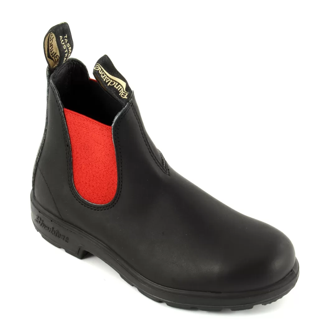 Blundstone Stivaletto 508 Nero, Rosso Best