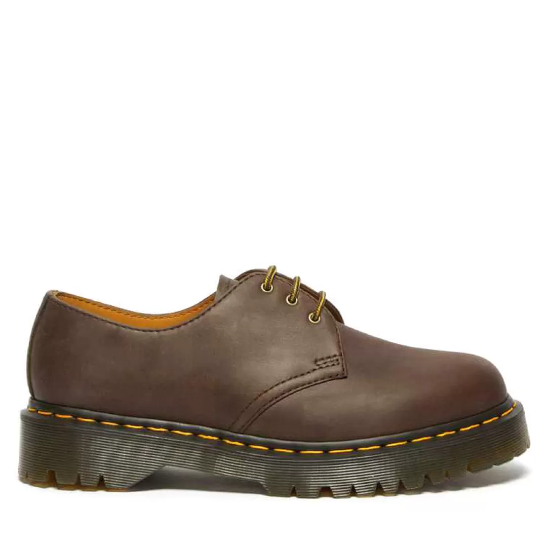 Dr.Martens Stringata 1461 Crazy Horse Marrone Fashion